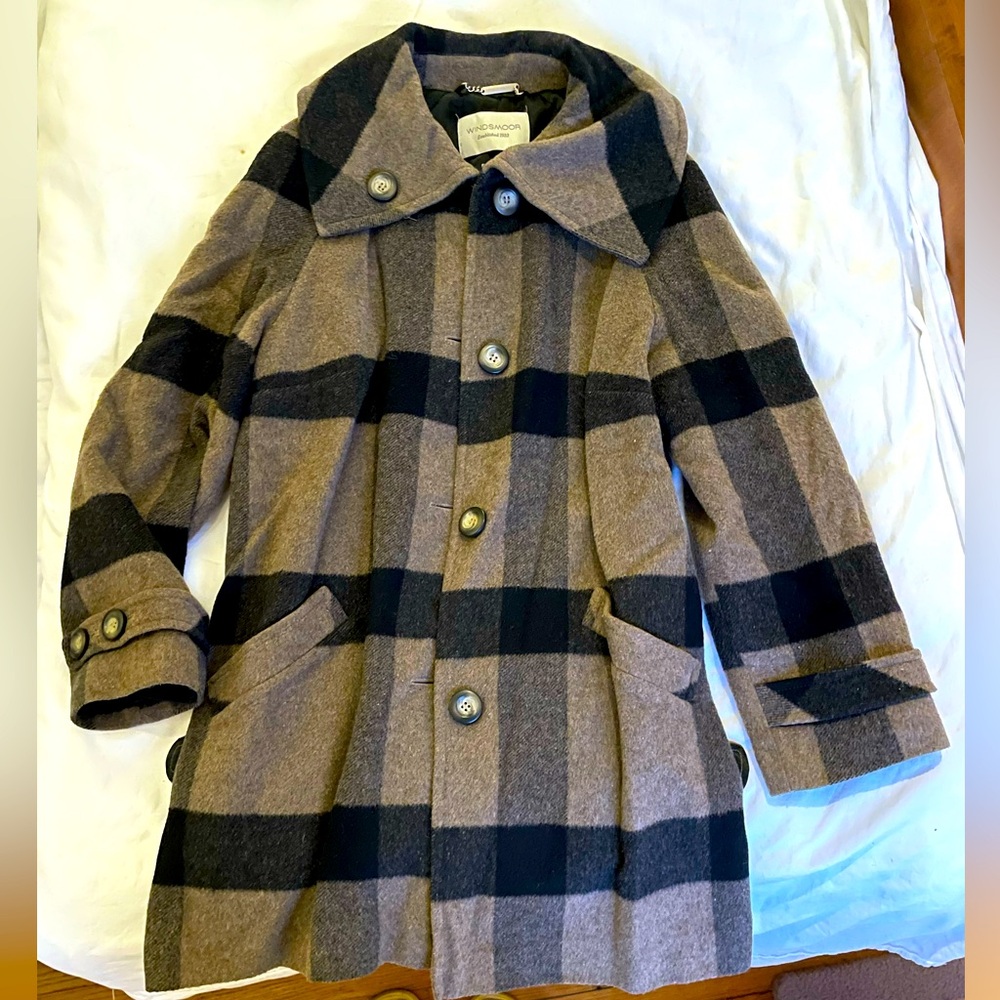 VINTAGE WINDSMOOR wool blend coat